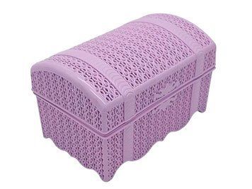 Сундук пластиковый Alya Plastik ALY&nbsp;300 для хранения вещей Косичка 19*12 cm H 12 cm 18646 фото