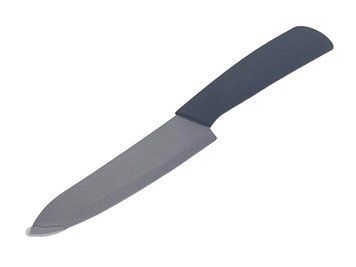 Нож кухонный универсальный металлический черный L 27 cm лезвие 15 cm 17973 фото