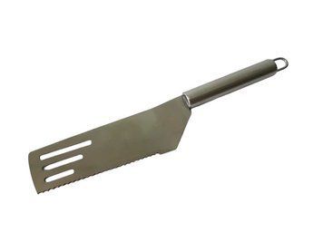 Лопатка нож для торта кондитерская нержавейка с зубцами L 20 cm 19320 фото