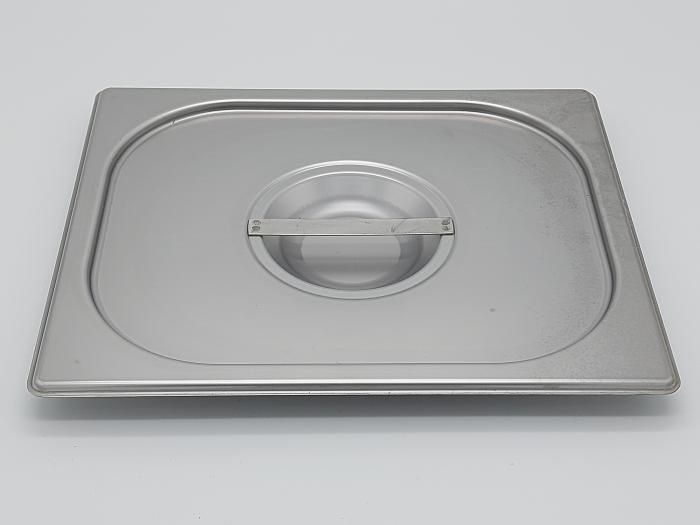 Крышка для гастроёмкости GN 1/2 из нержавеющей стали 32,5 * 27 cm 16604 фото