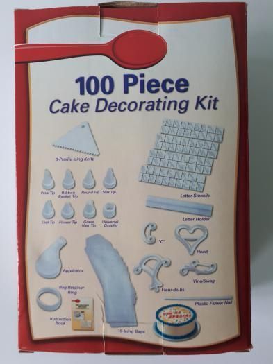 Кондитерский набор инструментов для декорации и украшения тортов 100 Piece Cake Decoration Kit 14947 фото