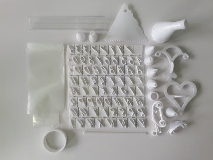 Кондитерский набор инструментов для декорации и украшения тортов 100 Piece Cake Decoration Kit 14947 фото