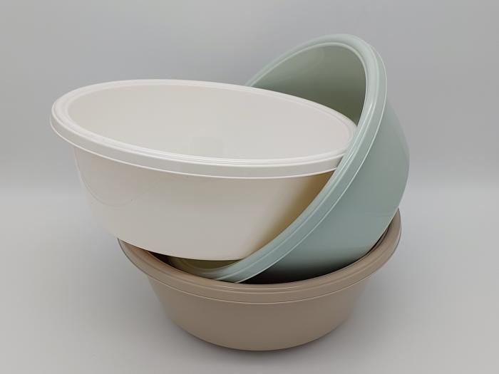 Миска таз пластиковий харчовий Dunya plastik 10325 D 32 cm H 12.5 cm 7 літрів 13286 фото