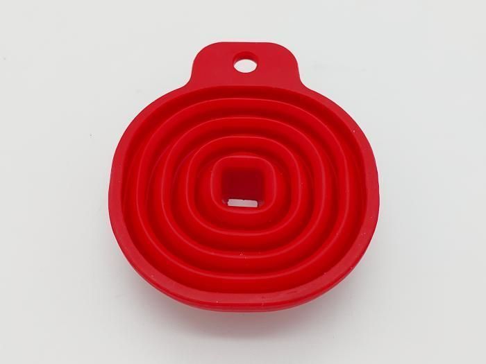 Силиконовая лейка воронка складная пищевая D 8 cm H 9 cm 17517 фото