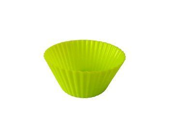 Форма силиконовая кондитерская для выпечки кексов D 7 cm H 3,2 cm 10193 фото