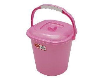 Ведро квадратное пластиковое пищевое с крышкой №1 3050 Senyayla Plastik 21*21 cm H 21 cm 5 литров 11396 фото