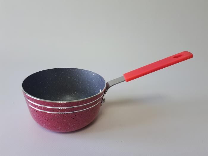 Ковш тефлоновый с силиконовой ручкой d 11,5 cm, L 24 cm, h 6 cm. 350 мл 19257 фото