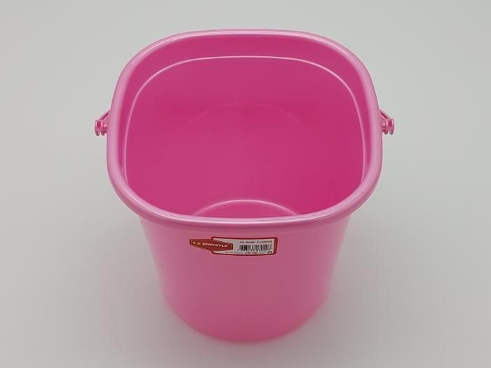 Ведро квадратное пластиковое пищевое с крышкой №1 3050 Senyayla Plastik 21*21 cm H 21 cm 5 литров 11396 фото