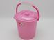 Ведро квадратное пластиковое пищевое с крышкой №1 3050 Senyayla Plastik 21*21 cm H 21 cm 5 литров 11396 фото 2
