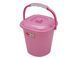 Ведро квадратное пластиковое пищевое с крышкой №1 3050 Senyayla Plastik 21*21 cm H 21 cm 5 литров 11396 фото 1