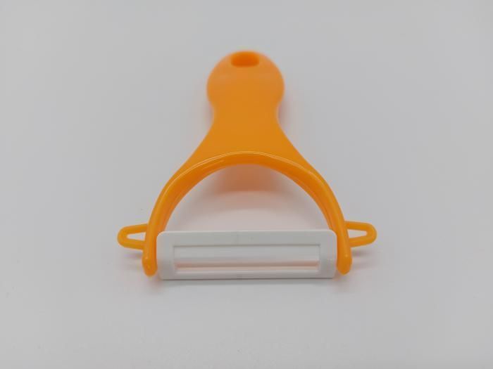 Нож-экономка для чистки овощей пластиковый Овощечистка ручная L 12 cm 18685 фото