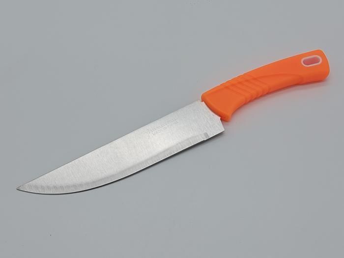 Ніж кухонний універсальний кольоровий з пластмасовою ручкою L 29 cm лезо 17 cm 19960 фото