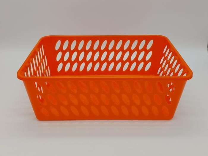 Кошик пластиковий без кришки ММ-4 Ящик для зберігання речей 37*26 cm H 13 cm 18321 фото