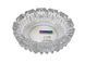 Пепельница стеклянная круглая для сигарет настольная D 16/12 cm H 4,5 cm 07767 фото 1