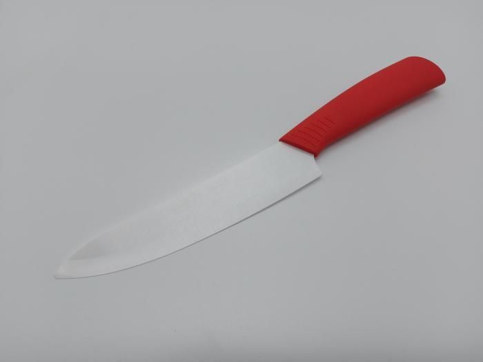 Нож кухонный керамический универсальный "Ceramic" L 30 cm лезвие 18 cm 19042 фото