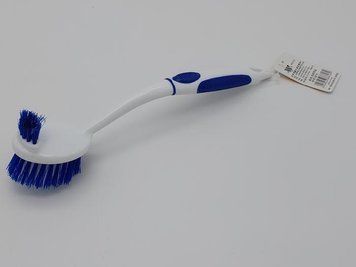 Щетка для мытья посуды с длинной ручкой многофункциональная пластиковая L 28 cm 11179 фото
