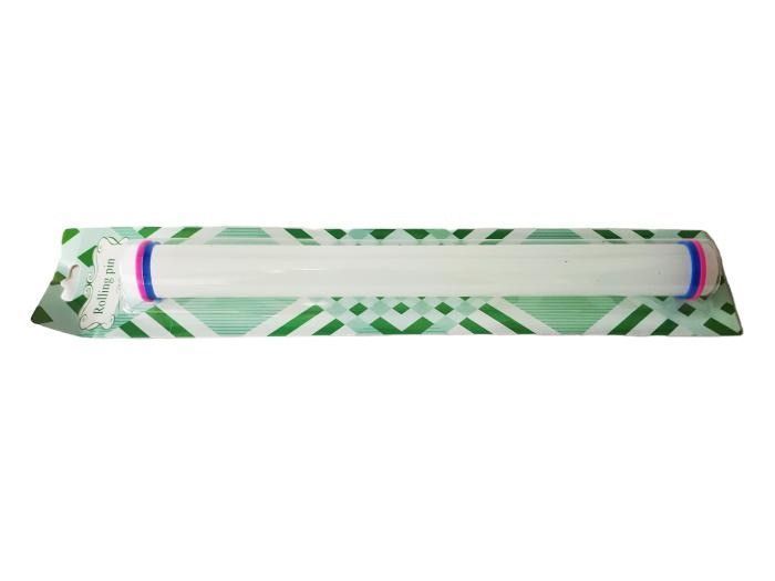 Акрилова качалка гладка для мастики з обмежувачем L 40 cm D 3,5 cm 18962 фото