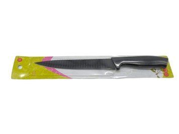 Нож кухонный металлический для фигурной нарезки универсальный L 32 cm лезвие 19 cm 18891 фото
