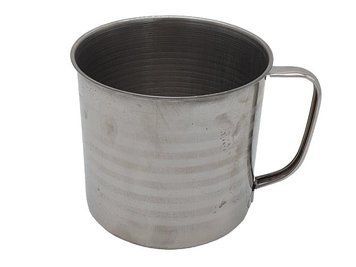 Кружка из нержавеющей стали со съемной ручкой Кружка нержавейка №6 D 13,5 cm H 12,5 cm 1,5 литра ВЫСШИЙ СОРТ 20230 фото
