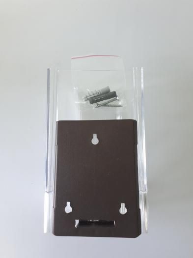 Дозатор пластиковый емкость для жидкого мыла на стену Y-019 Maxel 12*9 cm H 20 cm 1000 мл 19636 фото