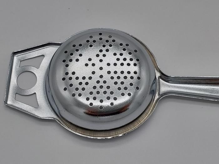 Сито дуршлаг маленькое кухонное круглое нержавейка D 5 cm L 15 cm 08161 фото