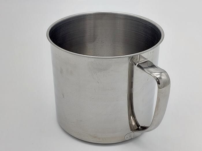 Кружка из нержавеющей стали со съемной ручкой Кружка нержавейка №7 D 14 cm H 12,5 cm 1,8 литра ВЫСШИЙ СОРТ 20231 фото