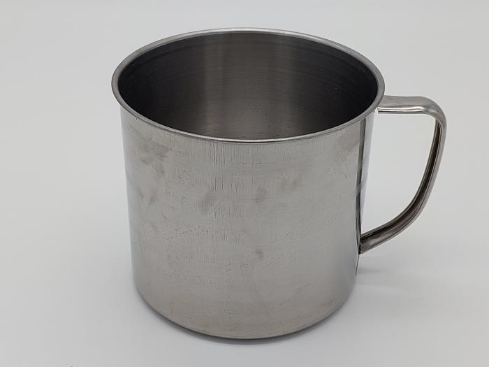 Кружка из нержавеющей стали со съемной ручкой Кружка нержавейка №7 D 14 cm H 12,5 cm 1,8 литра ВЫСШИЙ СОРТ 20231 фото