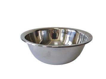 Миска кухонная из нержавеющей стали глубокая матовая D 28 cm H 10,5 cm 2,9 литра для столовой Нержавейка 19509 фото