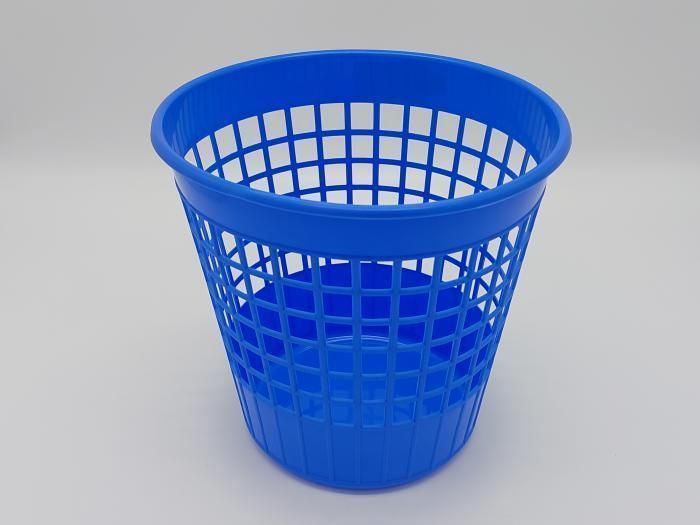 Корзина урна офисная для мусора и бумаг пластиковая 2110 Senyayla Plastik D 24 cm H 23 cm 7,5 литров 13402 фото