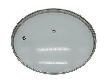 Крышка стеклянная для сковородки без ручки D 22 cm 20341 фото
