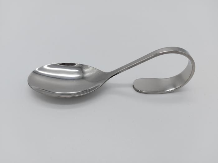 Ложка для комплимента нержавейка L общая 13 cm L ложки 6 cm Ложка для закусок из нержавеющей стали 18900 фото
