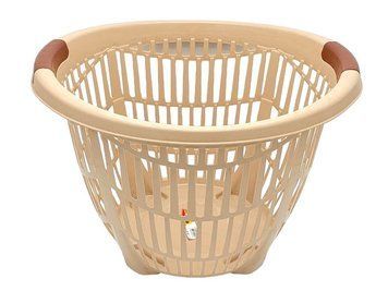 Корзина для белья пластиковая без крышки 2215 Senyayla Plastik D 48 cm H 33 cm 32 литра 12481 фото