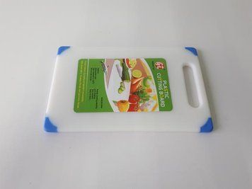 Доска разделочная пластиковая кухонная для нарезания овощей и продуктов маленькая 25 * 15,5 cm для кухни 18581 фото