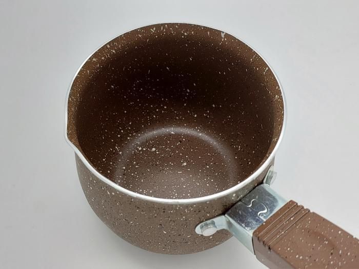 Турка для приготовления кофе из нержавеющей стали с тефлоновым покрытием Кофейная турка L 21 D10 H8 cm 500 мл 19400SS фото