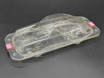 Полікарбонатна форма для шоколаду 3D машина Porsche Carrera 22 * 9 сm 18725 фото