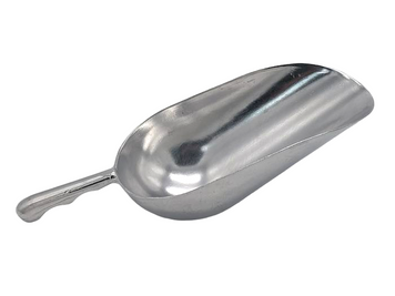 Совок алюминиевый для льда сыпучих продуктов и круп L 30,5 cm/чаша 21,5*11,5 cm вместимость 700 грамм 17485 фото