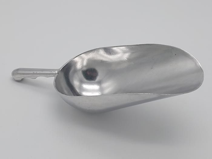 Совок алюминиевый для льда сыпучих продуктов и круп L 30,5 cm/чаша 21,5*11,5 cm вместимость 700 грамм 17485 фото