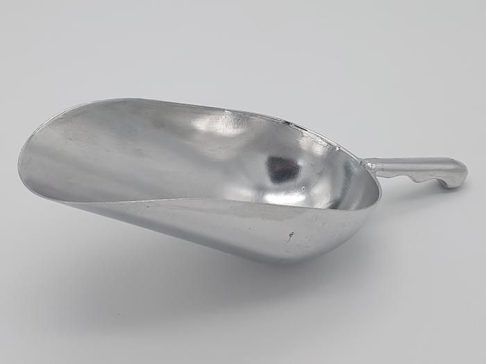 Совок алюминиевый для льда сыпучих продуктов и круп L 30,5 cm/чаша 21,5*11,5 cm вместимость 700 грамм 17485 фото