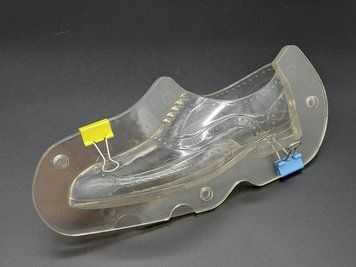 Полікарбонатна форма для шоколаду 3D Черевик 17 * 6 cm H 6 cm 18723 фото