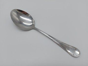 Ложка для салата из нержавейки Ирис L 24 cm Салатная ложка из нержавеющей стали 05668 фото