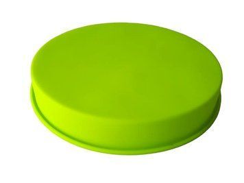 Форма силиконовая кондитерская для выпечки пирога и торта круглая D 25 cm H 3,8 cm 19391 фото