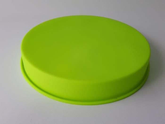 Форма силиконовая кондитерская для выпечки пирога и торта круглая D 25 cm H 3,8 cm 19391 фото