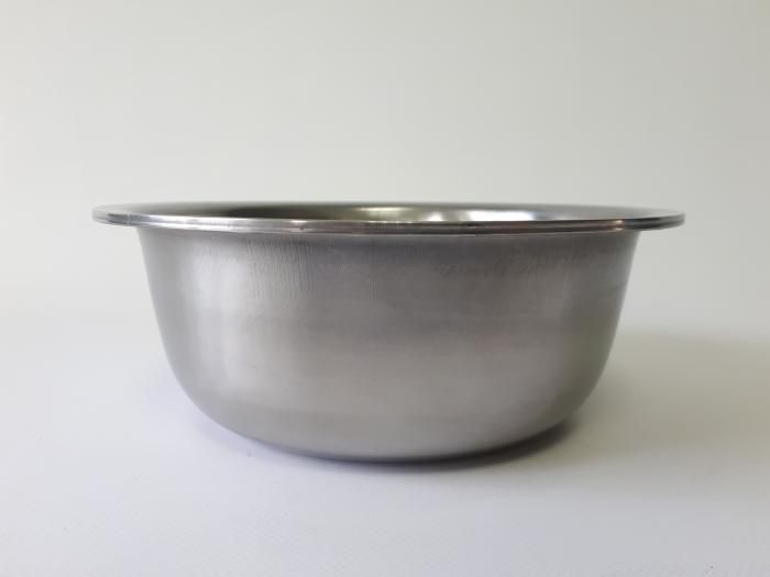 Миска кухонная из нержавеющей стали глубокая D 21 cm H 8 cm 1,8 литра для столовой Нержавейка первый сорт 15970 фото