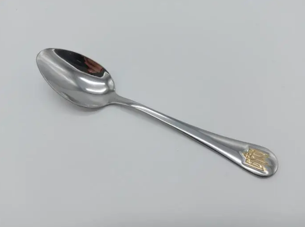 Ложка чайна нержавійка Україна L 15 cm в упаковці 12 штук з нержавіючої сталі 20285 фото