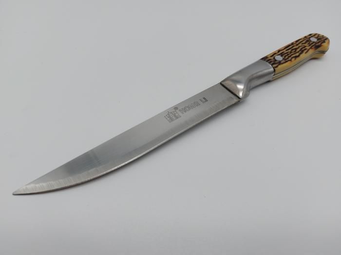 Нож кухонный универсальный с пластиковой ручкой "Chencnuji" L 22,5 cm лезвие 13 cm 11051 фото