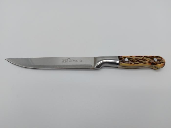 Нож кухонный универсальный с пластиковой ручкой "Chencnuji" L 22,5 cm лезвие 13 cm 11051 фото