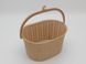 Кошик відро для прищіпок пластиковий Кошик Senyayla Plastik 2153 Колосок 22,5*17 cm H 13 cm 17704 фото 2