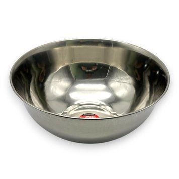Миска кухонная из нержавеющей стали глубокая матовая D 29 cm H 11,5 cm для столовой CLASSIK Нержавейка 20412 фото