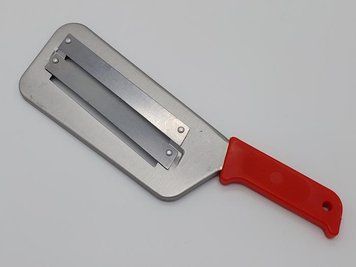 Нож шинковка для капусты ручная из нержавеющей стали Супер с пластиковой ручкой L 30 рабочая часть 19 сm 19138 фото