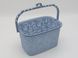 Корзина ведро для прищепок пластиковая Корзинка Tuffex 8035 Ажур 21*15 cm H 13,5 cm 3 литра 18667 фото 2